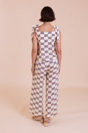 SS26 High Waist Cropped Trousers - Ecru