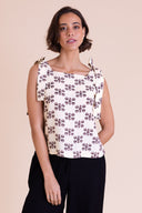 SS26 Bow Cami - Ecru