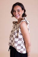SS26 Bow Cami - Ecru