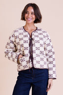 SS26 Quilted Jacket - Ecru