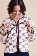 SS26 Quilted Jacket - Ecru