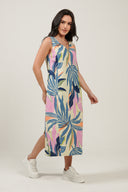SS27 Sleeveless Maxi Dress - Multi