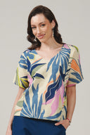SS27 Drop Shoulder Boxy Top - Multi