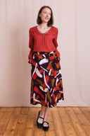 AW26 Skirt - Burgundy
