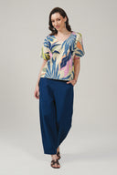 SS27 Barrel Trousers - Estate Blue