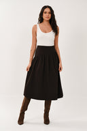 CD8206 Skirt - Chocolate