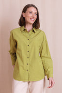 AW26 Oversized Poplin Shirt - Citrus