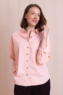 AW26 Oversized Poplin Shirt - Pink