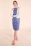SS25 Knot Detail Dress - Indigo