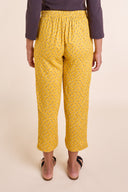 SS25 Printed Cropped Trousers - Granola