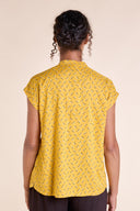 SS25 Nehru Top - Granola