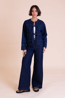 SS26 Wide Leg Jeans - Blue