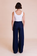 SS26 Wide Leg Jeans - Blue