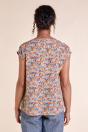SS25 Boat Neck Easy Top - Stone