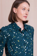 AW26 Printed Shirt - Teal