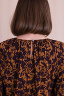 AW26 Gathered Top - Ochre