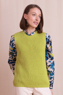 AW26 Knitted Vest - Citrus
