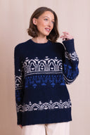 AW26 Fairisle Jumper - Navy