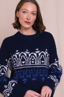 AW26 Fairisle Jumper - Navy