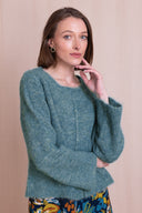 AW26 Plain Cropped Jumper - Duck