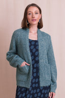 AW26 Plain Cardi - Duck