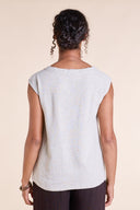 SS25 Boxy Linen Top - Natual