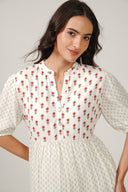 SS27 Tiered Maxi Dress - Sweetcorn