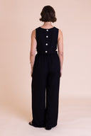 SS26 High Waist Trousers - Black