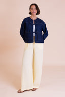 SS26 High Waist Trousers - Lemon