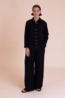 SS26 Oversized Shirt - Black
