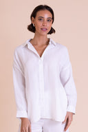 SS26 Oversized Shirt - White