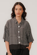 SS27 Boxy Shirt - Black