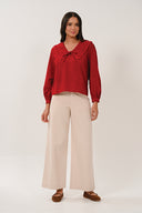 NC4308 Collar Top - Rio Red