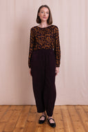 AW26 Cord Bubble Trousers - Burgandy
