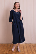 AW26 Easy Dress - Navy