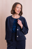 AW26 Cord Jacket - Navy