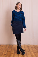 AW26 Mini Skirt - Navy