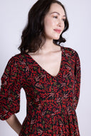 AW25 Puff Sleeve Maxi Dress - Jam