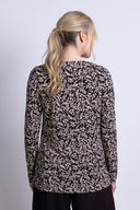 AW25 Boat neck Top - Alabaster