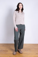 AW25 Wide Leg Trouser - Buff