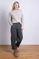 AW25 Cropped Trouser - Buff
