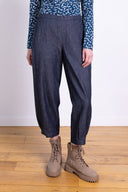 AW25 Elastic Hem Trouser - Chambray