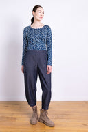 AW25 Elastic Hem Trouser - Chambray