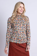 AW25 Polo Neck Top - Ecru