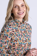 AW25 Polo Neck Top - Ecru