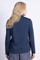 AW25 Collared Jersey Top - Oxford