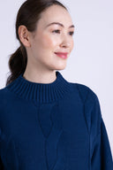 AW25 Cable Knit Jumper - Thunder