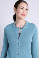 AW25 Button Through Cardi - Arctic