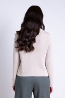 AW25 Button Through Cardi - Sand