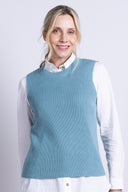 AW25 Knitted Vest - Arctic